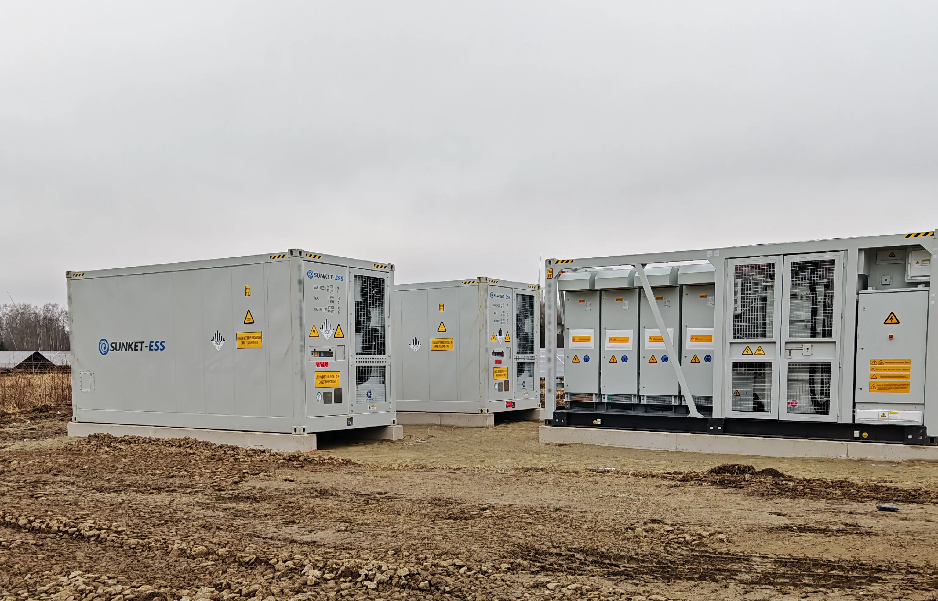 欧洲 10MWh 储能项目现场