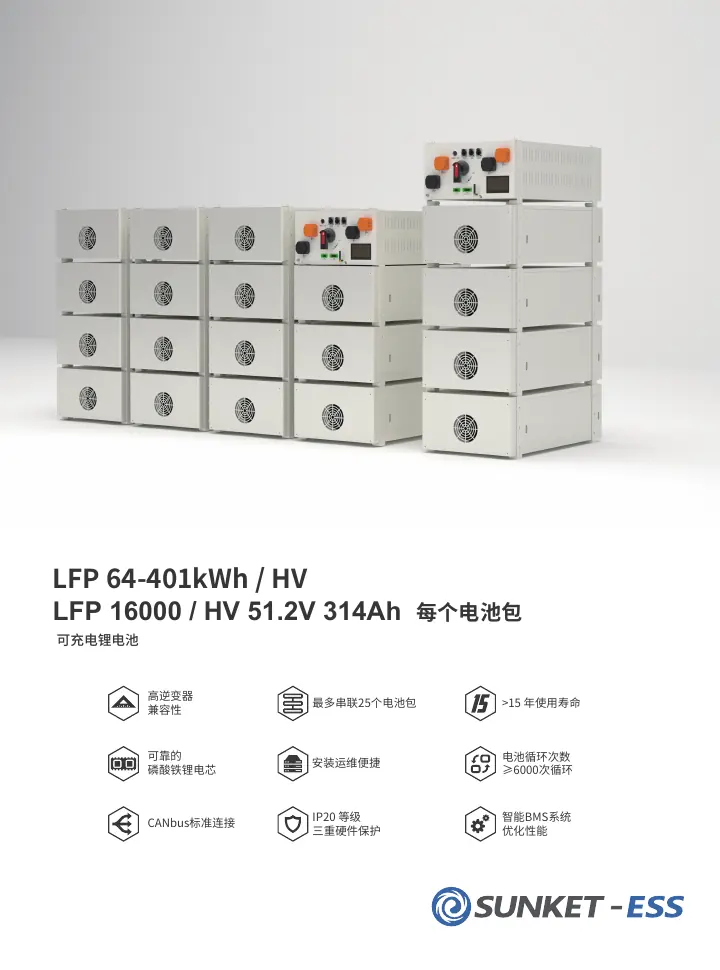 LFP 64-401kWh HV-中文 - 小沈另做-认证用 中文技术规格书封面