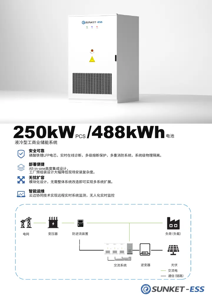 SKTESS488-250K (ess)-云天数能PCS-中文 中文技术规格书封面